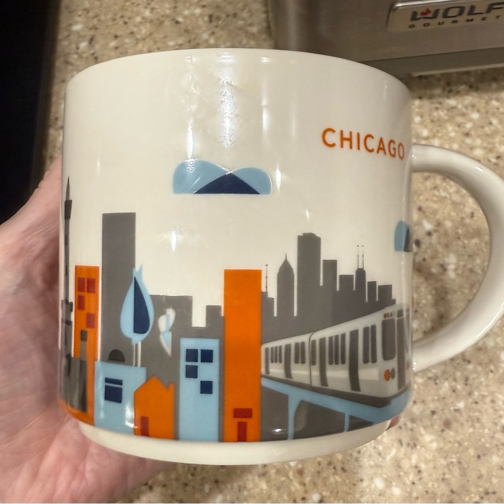 Starbucks CHICAGO You Are Here Collection  14oz Coffee Mug 2013